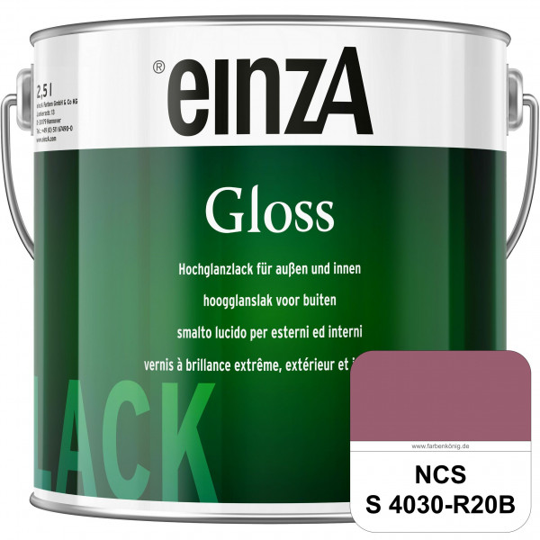 einzA Gloss (NCS S 4030-R20B) Hochwertiger Alkydharzlack in Premium-Qualität, hochglänzend.