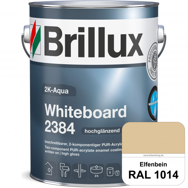 2K-Aqua Whiteboard 2384 (RAL 1014 Elfenbein) Zur Erstellung von Whiteboardflächen für die Beschriftu