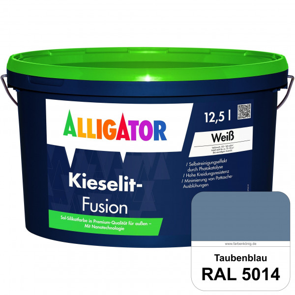 Kieselit Fusion (RAL 5014 Taubenblau)