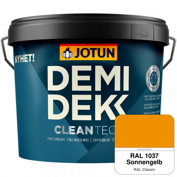 DEMIDEKK Cleantech (ehemals Demidekk Optimal, Demidekk Ultimate Täckfärg) - Deckende Holzfarbe für A