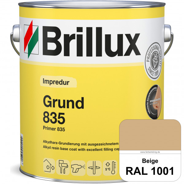 Impredur Grund 835 (B-Ware) - 0,75 Liter (RAL 1001 Beige)
