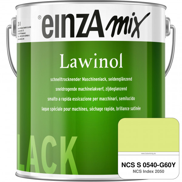einzA Lawinol seidenglänzend (NCS S 0540-G60Y)