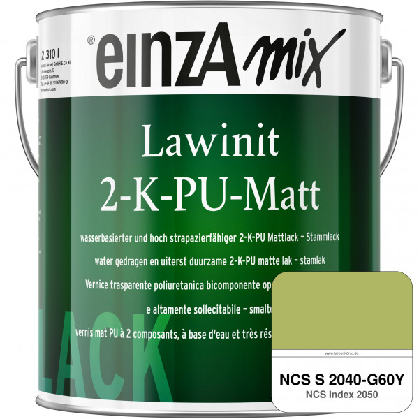 einzA Lawinit 2-K-PU Matt Stammlack (NCS S 2040-G60Y)