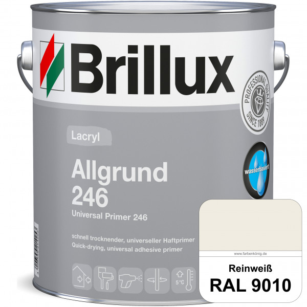 Lacryl Allgrund 246 (RAL 9010 Reinweiß) Grundierung für Acryl- und Alkydharzlacken auf Holz, Zink, v