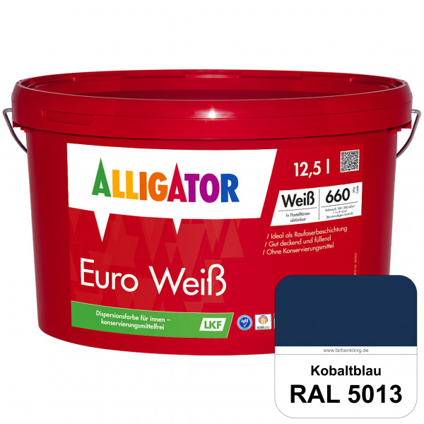 Euro Weiß LKF (RAL 5013 Kobaltblau)