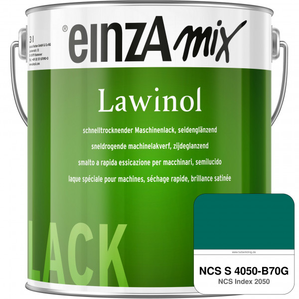 einzA Lawinol seidenglänzend (NCS S 4050-B70G)