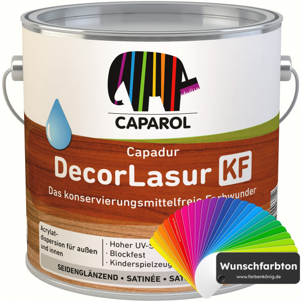 Caparol Capadur DecorLasur KF (Wunschfarbton)