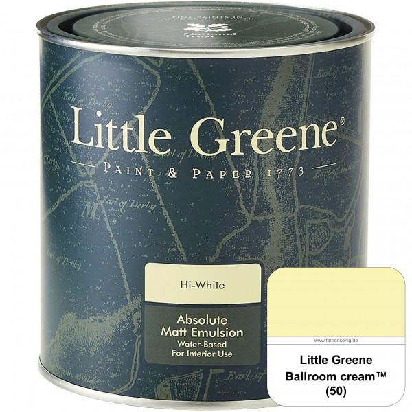 Absolute Matt Emulsion (50 Ballroom Cream)