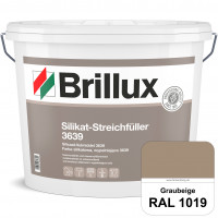 Silikat-Streichfüller ELF 3639 (RAL 1019 Graubeige) Wetterbeständiger, gebrauchsfertiger Streichfüll