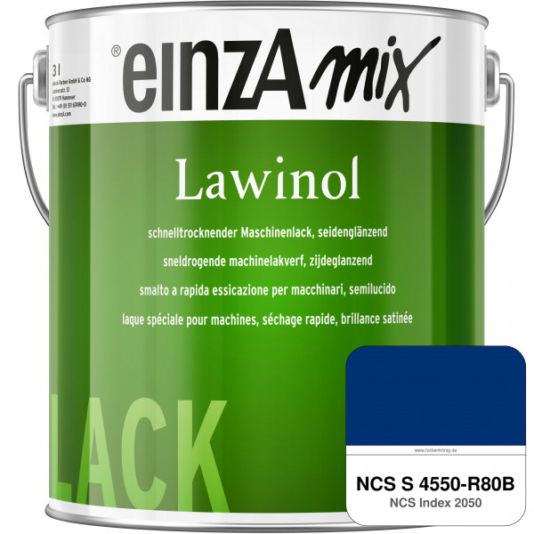 einzA Lawinol seidenglänzend (NCS S 4550-R80B)
