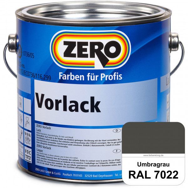 Vorlack (RAL 7022 Umbragrau)