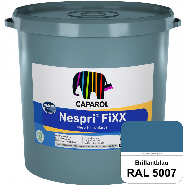 Nespri® FiXX (RAL 5007 Brillantblau) Spezielle Innenfarbe für die rationelle Beschichtung im Nespri-