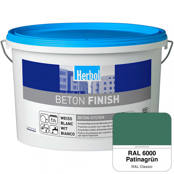 Beton Finish (RAL 6000 Patinagrün)