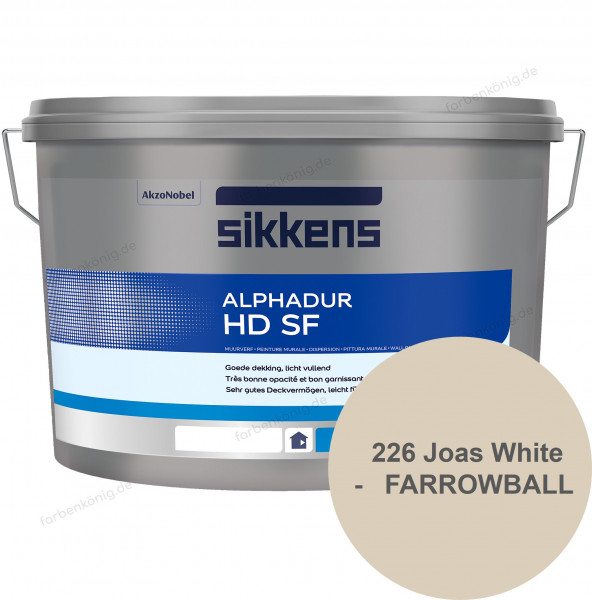 Alphadur HD SF (B-Ware) - 12,5 Liter (226 Joas White - FARROWBALL)