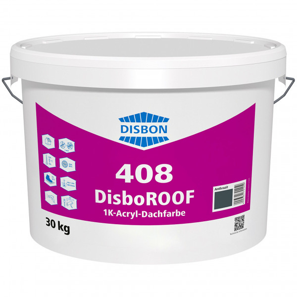 DisboROOF 408 1K-Acryl-Dachfarbe (Ziegelrot)