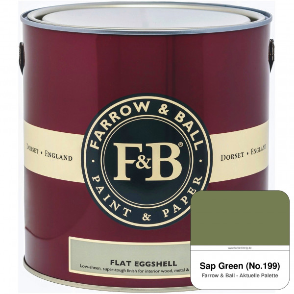 Flat Eggshell (Sap Green No. 199)