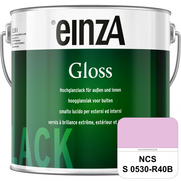 einzA Gloss (NCS S 0530-R40B) Hochwertiger Alkydharzlack in Premium-Qualität, hochglänzend.