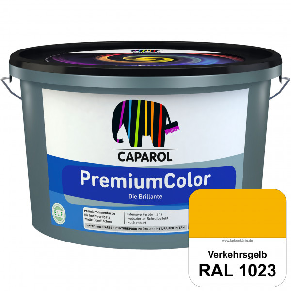 PremiumColor (RAL 1023 Verkehrsgelb) Premium Farbbrillanz & hohe Strapazierfähigkeit