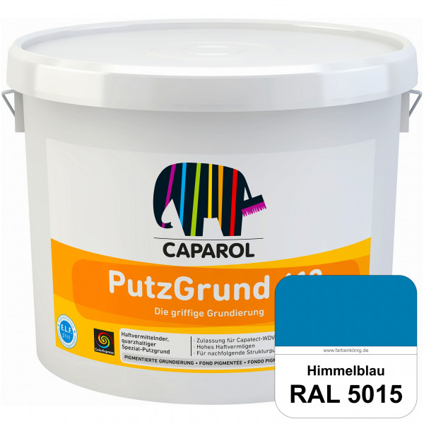 Putzgrund 610 (RAL 5015 Himmelblau) Wasserverdünnbare & haftvermittelnde gefüllte SpezialGrundierfar