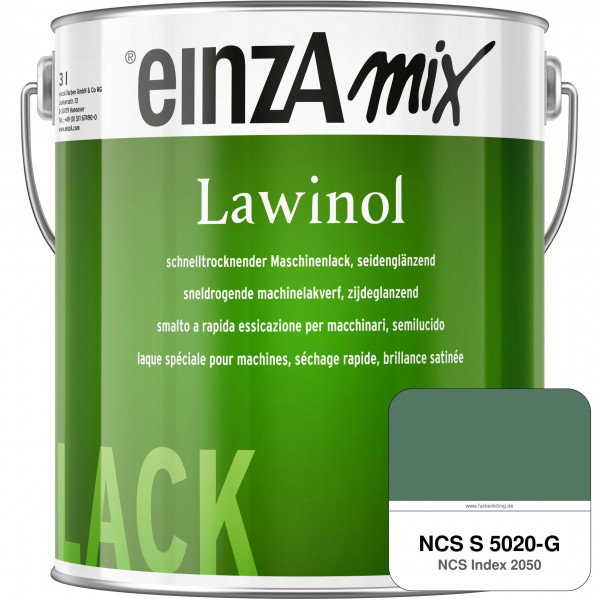 einzA Lawinol seidenglänzend (NCS S 5020-G)