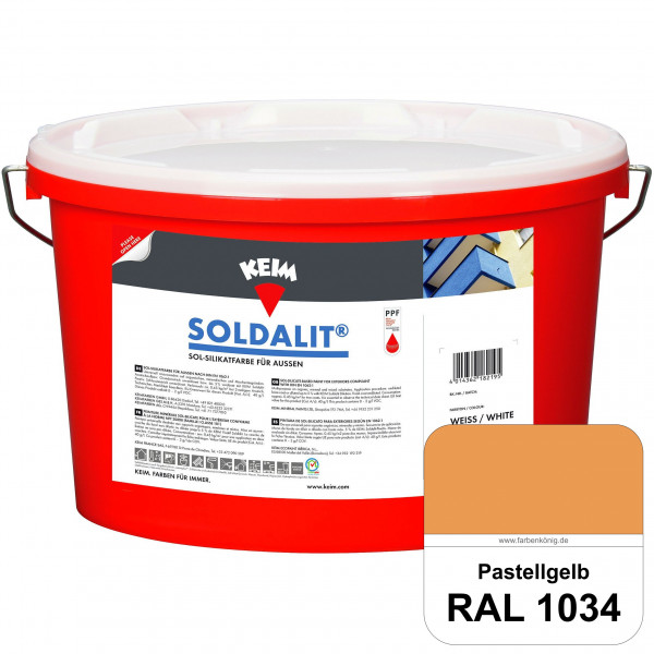KEIM Soldalit® (RAL 1034 Pastellgelb)