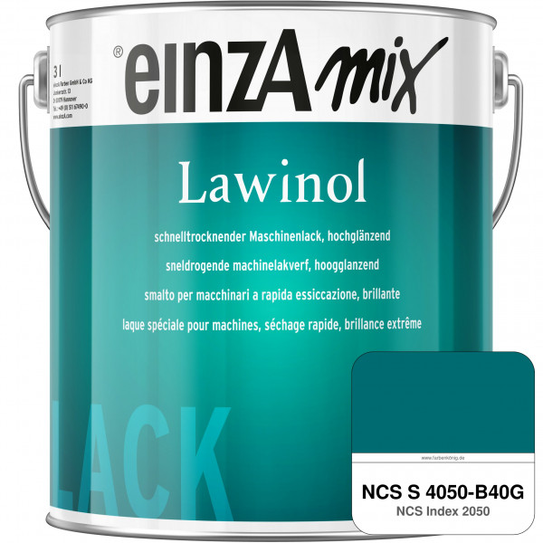 einzA Lawinol hochglänzend (NCS S 4050-B40G)