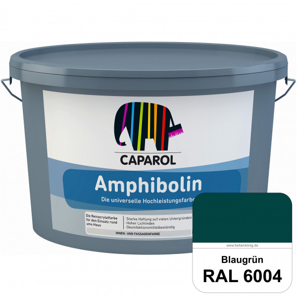 Amphibolin (RAL 6004 Blaugrün) Universalfarbe auf Reinacrylbasis innen & außen