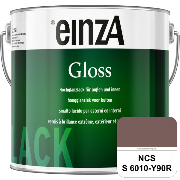 einzA Gloss (NCS S 6010-Y90R) Hochwertiger Alkydharzlack in Premium-Qualität, hochglänzend.