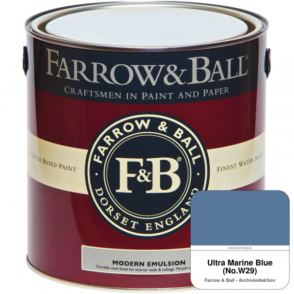 Modern Emulsion (Ultra marine Blue No. W29)