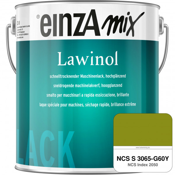 einzA Lawinol hochglänzend (NCS S 3065-G60Y)