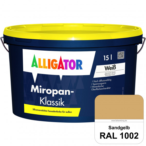 Miropan-Klassik (RAL 1002 Sandgelb)