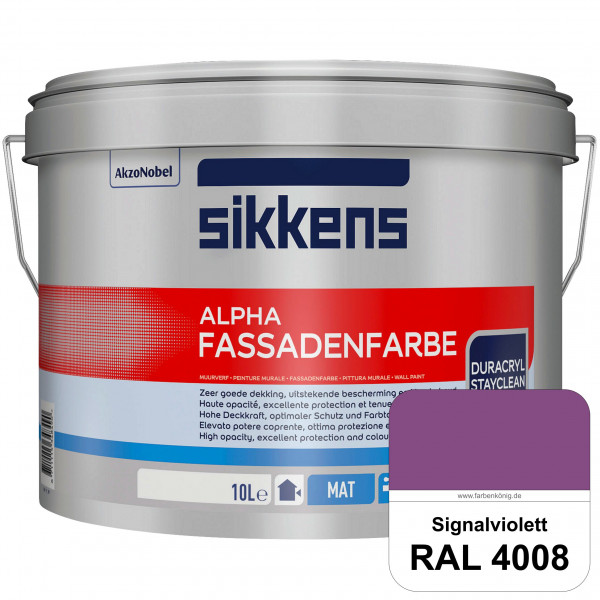 Alpha Fassadenfarbe (RAL 4008 Signalviolett)