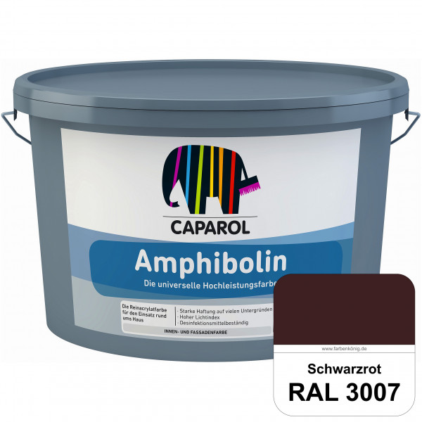 Amphibolin (RAL 3007 Schwarzrot) Universalfarbe auf Reinacrylbasis innen & außen