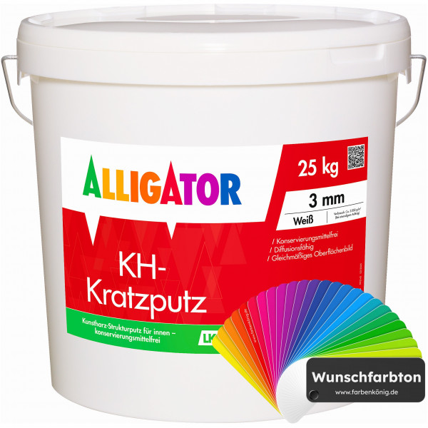 KH-Kratzputz LEF 2 mm (Wunschfarbton)
