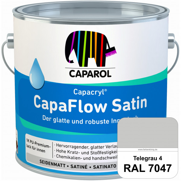 Caparol Capacryl CapaFlow Satin (RAL 7047 Telegrau 4)