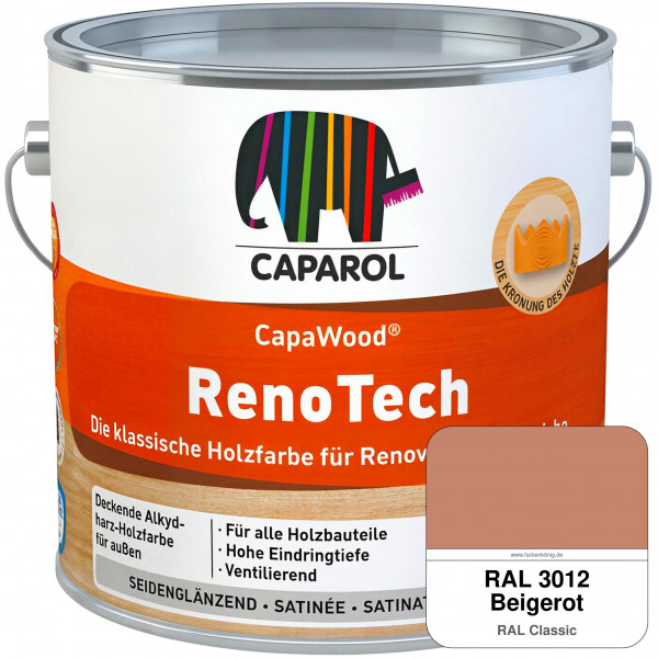 CapaWood® RenoTech (RAL 3012 Beigerot) - ersetzt Capadur RenoTech