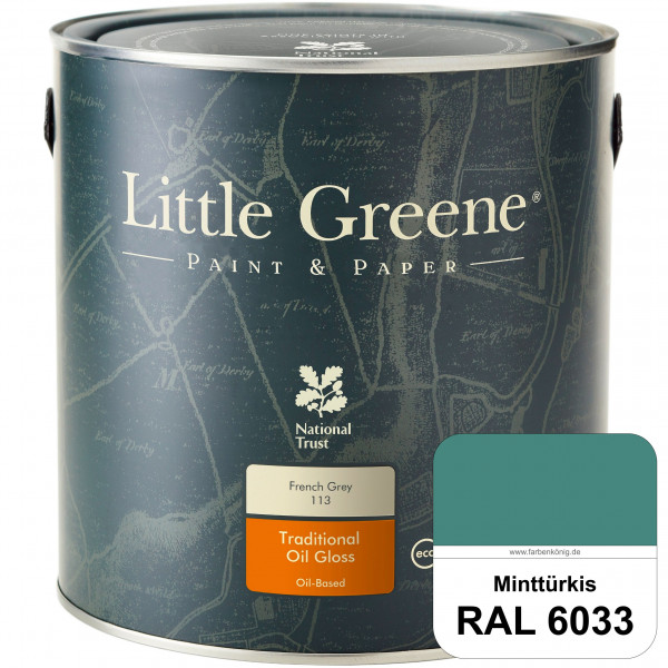 Traditional Oil Gloss (RAL 6033 Minttürkis)