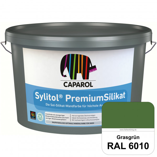 Caparol Sylitol PremiumSilikat (RAL 6010 Grasgrün) - ehemals Histolith PremiumSilikat