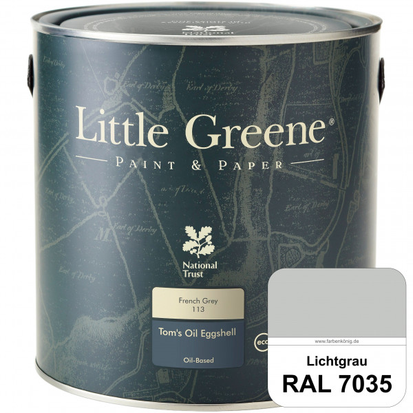 Tom's Oil Eggshell (RAL 7035 Lichtgrau)