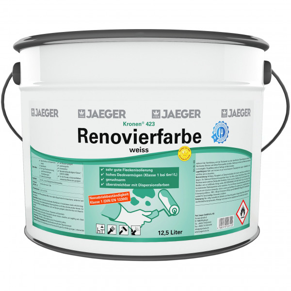 Kronen® Renovierfarbe 423 (Weiß)