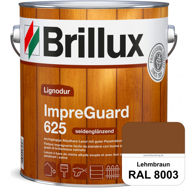 ImpraGuard 625 (RAL 8003 Lehmbraun) imprägnierende Lasur (lösemittelhaltig) für allen Laub- und Nade