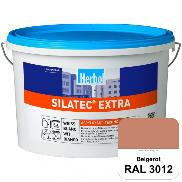 Silatec Extra (RAL 3012 Beigerot) Siliconharz-Hybrid-Fassadenfarbe