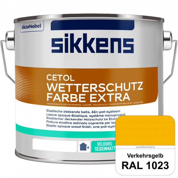 Cetol Wetterschutzfarbe Extra (RAL 1023 Verkehrsgelb)