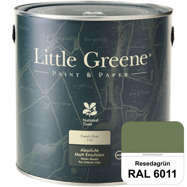 Absolute Matt Emulsion (RAL 6011 Resedagrün)