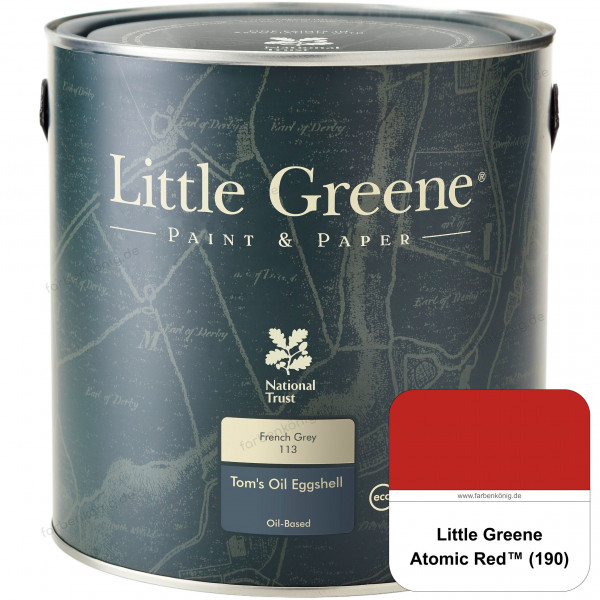 Tom's Oil Eggshell (190 Atomic Red)