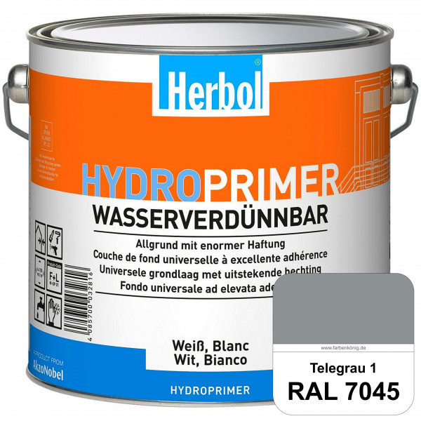Hydroprimer (RAL 7045 Telegrau 1) wasserverdünnbare Allgrund (Innen&Außen)