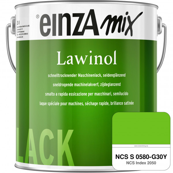 einzA Lawinol seidenglänzend (NCS S 0580-G30Y)
