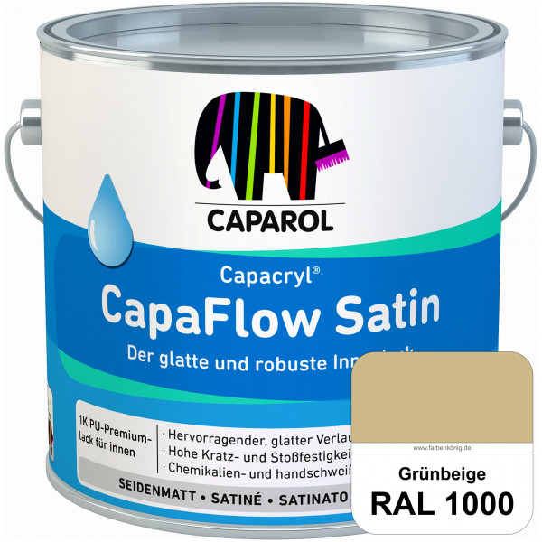 Caparol Capacryl CapaFlow Satin (RAL 1000 Grünbeige)
