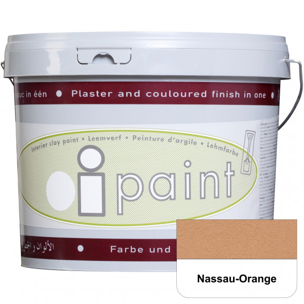 I-PAINT Lehmfarbe - Nassau-Orange
