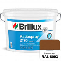 Ratiospray 2170 (RAL 8003 Lehmbraun) wasserbasierter, seidenmatter & farbtonbeständiger Allround-Spr